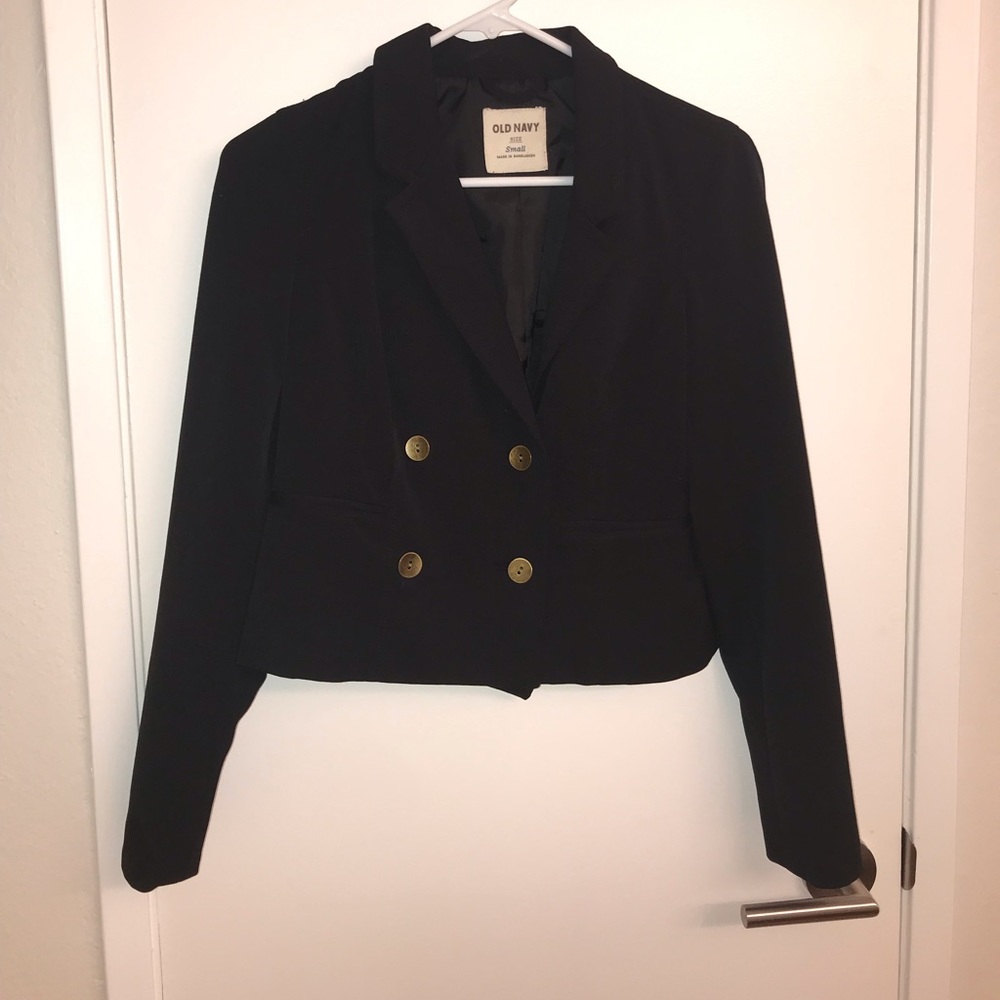 Old Navy Black Blazer Jacket